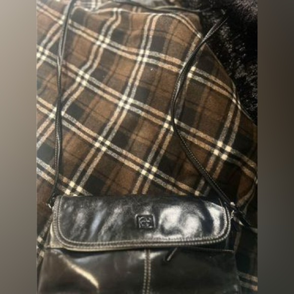 Giani Bernini- Black Leather Purse - Picture 2 of 3